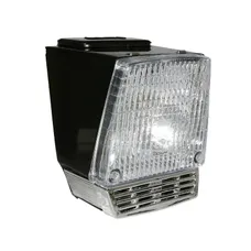 PHARE/PROJECTEUR CYCLO ADAPTABLE MBK 88 NOIR (COMPLET) -P2R