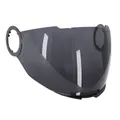 HELMET VISOR MT HELMETS FOR OPEN-FACE VIALE SV S SMOKE BLACK (MT-V-26)