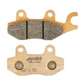 BRAKE PAD SET POLINI FOR KYMCO 50 AGILITY, 125-150 B&W, 150 PEOPLE, 250 YUP, 50-125 LIKE, 50 TOP BOY, 50 SUPER 9, 200 DINK (L 77 mm - 96.5 mm - H 42 mm - P 9.2 mm) (174.2021) (SINTERED METAL)