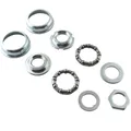 SET OF CRANKSET BMX STEEL (DIAMETER EXTERNE OF CUVETTES 51.5 mm) (KIT)