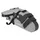 SADDLE BAG BICYCLE NEWTON 16L GREY WATERPROOF MOUNTING KIT VELCRO (L 60 cm X L 15 cm X 16 cm)