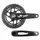 ROAD CRANKSET SRAM 12-SPEED RIVAL ALUMINIUM GRAVEL AXLE INTEGRATED DUB 170 mm 48-35T CENTRE DISTANCE PLATEAUX 107 mm (WITHOUT CUVETTES)