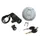 CONTACTEUR A CLE 50 A BOITE ADAPTABLE MBK 50 X-POWER 2003>/YAMAHA 50 TZR 2003> (AVEC SERRURE DE SELLE + BOUCHON ESSENCE) -P2R