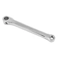 LEFT CRANK ARM TYPE THUN LENGTH 170 mm STEEL SILVER (WITH EMPLACEMENT FOR CLAVETTE 15 mm) -P2R SELECTION