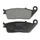 BRAKE PAD SET POLINI FOR KYMCO 250 PEOPLE, 250 X-CITING/PEUGEOT 125 SATELIS, 400 GEOPOLIS, 125 DJANGO/BMW 600 C SPORT, 650 C GT (L 102 mm - H 39 mm - P 8.3 mm) (174.0059) (ORIGINAL)