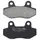 PLAQUETTE DE FREIN NEWFREN POUR PEUGEOT 50 SPEEDFIGHT 3 2010>2014, SPEEDFIGHT 4 2015> / SCOOT 50 CHINOIS GY6, 139 QMB AV (ETRIER DOUBLE PISTON) (FD0358BE) (ELITE ORGANIQUE)