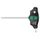 CLE TORX MANCHE EN T WERA 467 HF T20x100mm NOIR/VERT (VENDU A L'UNITE) -MARQUE ALLEMANDE POUR LES ATELIERS