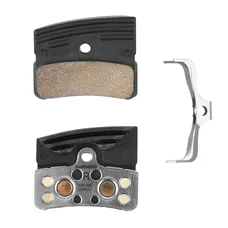 PLAQUETTE DE FREIN VTT SHIMANO XTR M9200 (SHIMANO ORIGINE METAL) -P04C (PAIRE SUR CARTE) (VOIR LISTE ARGUMENTAIRE)
