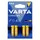 PILE LR03 1.5V VARTA ALCALINE LONGLIFE LR03 - AAA (VENDU PAR 4)