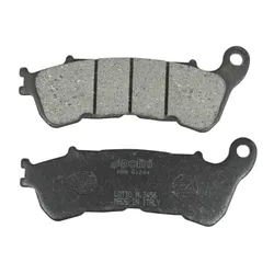 BRAKE PAD SET POLINI FOR SUZUKI 125 BURGMAN 2007>2013 FRONT, 200 BURGMAN 2007>2013 FRONT/HONDA 300 FORZA 2012> FRONT, 125 SH 2009>2012 FRONT (L 118 mm - H 45.3 mm - P 9 mm) (174.0081) (ORIGINAL)