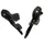 LEVIER/MANETTE ROUTE PATIN MICROSHIFT 8V. DOUBLE ALU NOIR COMPATIBLE SHIMANO (PAIRE SACHET POUR ATELIER)