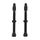 TUBELESS VALVE PRESTA VITTORIA 60 mm ALUMINIUM BLACK VALVE CORE REMOVABLE (SOLD AS A PAIR CARDED)