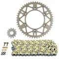 KIT CHAINE ADAPTABLE BETA 125 RR ENDURO 2018>2020, RR ENDURO RACING 2018>2020 (DEMULTIPLICATION ORIGINE) -AFAM