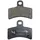 BRAKE PAD SET NEWFREN FOR GAS GAS 125-200-250-280-320 TXT 2000>2003, 125 PAMPERA 2004> (L 57 mm - H 44.5 mm - P 6.5 mm) (FD0268BD) (DIRT ORGANIC)