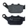 BRAKE PAD SET NEWFREN FOR TRIUMPH 675 STREET TRIPLE 2008>2012 REAR/HONDA 750 XRV AFRICA TWIN 1990>2003 REAR (L 86.5 mm - H 40.5 mm - P 10.6 mm) (FD0136BE) (ELITE ORGANIC)
