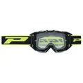 MASQUE/LUNETTES CROSS PROGRIP 3303 TR VISTA NOIR ECRAN TRANSPARENT ANTI-RAYURES/ANTI U.V./ANTI-BUEE (HOMOLOGUE CE-EN-N- AC-96025 REV.2)