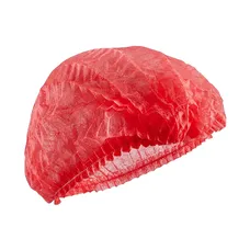 CHARLOTTE/UNDER HELMET SIZE UNIQUE FOR UNE MEILLEURE HYGIENE (SUPPLIED PER 100) - IDEAL FOR LES LOUEURS OF BICYCLE DONC OF HELMET -RED