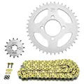 ADAPTABLE CHAIN KIT HONDA 125 CBR R 2004>2006, 125 CBR RW 2005>2010, 125 CBR 2004>2010 428 15X42 (DIAMETER REAR SPROCKET 54/70/10.5) (OEM GEARING) -AFAM