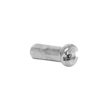 SPOKE NIPPLE SAPIM 14 mm SILVER ALUMINIUM FOR SPOKE 2.3 mm (UNIT)