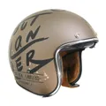 OPEN-FACE HELMET MT HELMETS THE MANS 2 SV OUTLANDER BROWN MATTE XS