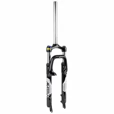 MTB FORK 27.5 " ZOOM 386MLO TO RESSORT BLACK ADJUSTABLE/BLOCABLE DEB. 60 mm PIVOT LISSE 296 mm 1''1/8-28,6 OUTER COMPATIBLE V-BRAKE/DISC