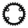 MTB CHAINRING 4-BOLT DIA. 96 FOR SHIMANO CUES FC-U6000 30T DOUBLE OEM (INNER)