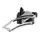 DERAILLEUR MTB FRONT MICROSHIFT 7/8-SPEED TO CLAMP 34.9 FOR TRIPLE CHAINRING 42X34X24 TIRAGE HAUT/BAS (WITH CLAMP ADAPTER 31.8) (COMPATIBLE SHIMANO)