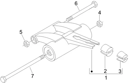 Bras oscillant