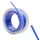 GAINE POUR CABLE DE GAZ 50 A BOITE VOCA TEFLON DIAM 5 mm LONGUEUR 20 M BLEU