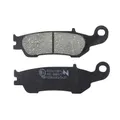PLAQUETTE DE FREIN NEWFREN POUR YAMAHA 125 YZ 2008>2024, 250 YZ 2008>2023, 450 YZ F 2016>2024 AV / FANTIC 125 XE 2021>, 250 XEF 2021> AV (L 94.5mm - H 32mm - P 7.5mm) (FD0411SD) (DIRT ORGANIQUE)