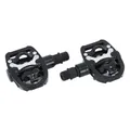 PEDAL MTB AUTOMATIQUE POLYVALENTE WELLGO PLATEFORME 1 FACE CLASSIQUE AND 1 FACE VP/SPD WITH CALES (PAIR)