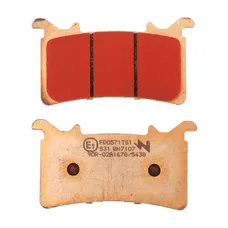 BRAKE PAD SET NEWFREN FOR BMW S 1000 RR 2021> FRONT, M 1000 R 2022> FRONT/HONDA 1000 CBR RR-R FIREBLADE 2020> FRONT (FD0571TS) (TOURING SINTERED METAL)