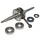 EMBIELLAGE/VILEBREQUIN SCOOT ADAPTABLE MBK 50 NITRO, OVETTO 2T, MACH G/YAMAHA 50 AEROX, NEOS 2T, JOG/APRILIA 50 SR/MALAGUTI 50 F12 (AVEC ROULEMENTS + JOINTS) -TOP PERF TYPE ORIGINE