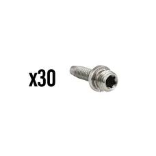 BRAKE HOSE CONNECTOR BRAKE ELVEDES INSERT/PIN COMPATIBLE SRAM AV03-1 SILVER (SOLD IN PACKS OF 30)