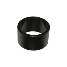 HEADSET SPACER ALUMINIUM BLACK 1"1/8-28,6 20 mm