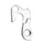 DERAILLEUR HANGER ALUMINIUM MARWI TREK GH-137 (SOLD INDIVIDUALLY CARDED)