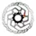 BRAKE DISC MTB CENTERLOCK SHIMANO RT10 ACERA 180 mm FOR BRAKE PAD RESIN WITH NUT