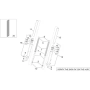 Fourche marzocchi   tiges,fourreaux