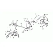 Garde-boue AV-AR