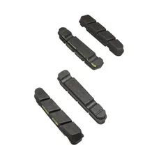 BRAKE SHOE ROAD SWISSSTOP -BLACK PRINCE FLASHPRO- FOR SHIMANO/SRAM RIM CARBON GOMME BLACK -BRAKING PROGRESSIF AND MONTE MOINS IN TEMPERATURE IN UTILISATION INTENSIVE (2 PAIRS)